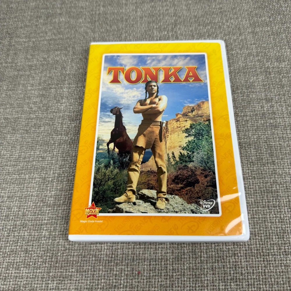 Tonka DVD 2009 Disney Movie Club Exclusive Western Native American Sal Mineo OOP
